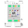 ANS-107DIN-G ⚡ Автозапуск генератора WiFi + GSM на DIN-рейку