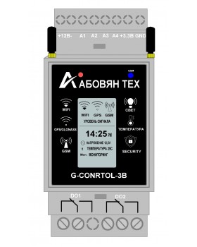 GSM контроллер G-CONTROL 3B  Wi-Fi, Bluetooth и OLED